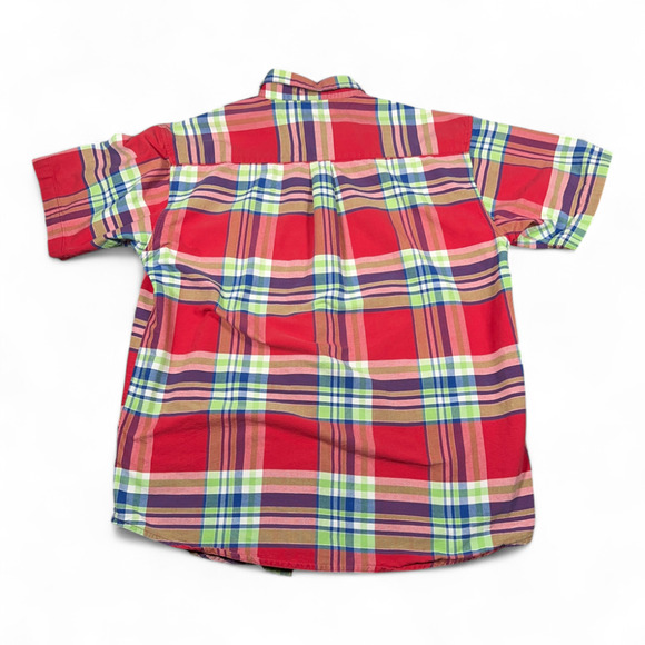 Vintage Wrangler 20X Shirt Adult EXTRA LARGE Red Plaid Chambray Cowboy Y2K - Picture 3 of 9